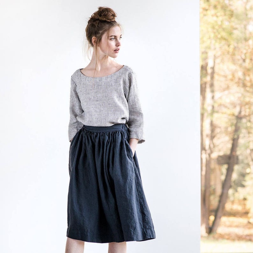 NotPerfectLinen Linen City Skirt s/m